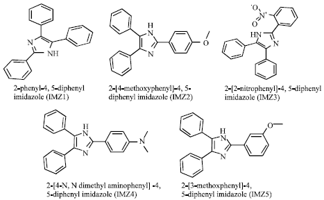 Image for - Pharmacological and Toxicological Evaluation of Some Novel 2-substituted 4, 5-diphenyl Imidazole Derivatives