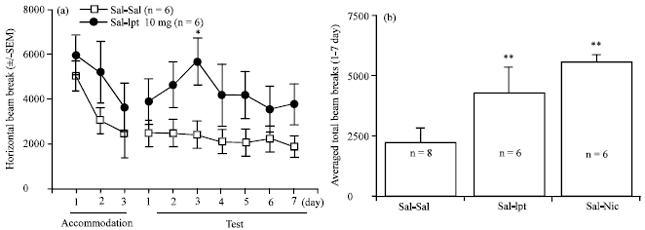 Image for - Dual Effects of Iptakalim on Nicotine-induced Rat Behavioral Sensitization