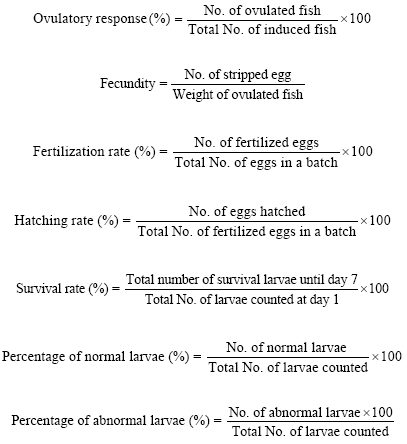 Image for - Induced Ovulation, Embryonic and Larval Development of Malaysian Mahseer, Tor tambroides (Bleeker, 1854) in Captivity