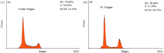 Image for - Cellular Mechanism of the Cytotoxic Effect of Extracts from Syzygium  polyanthum Leaves