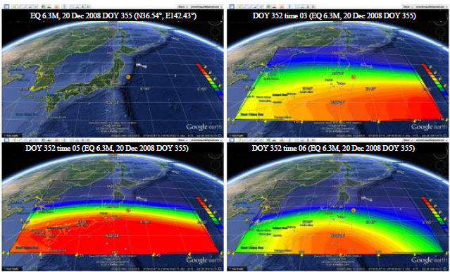 Analysis of Ionospheric Precursor of Earthquake using GIM-TEC, Kriging ...