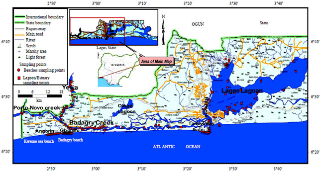 Image for - Factors Determining Benthic Foraminiferal Distribution in the Shallow Water Coastal Environments of Southwest Nigeria Sector of the Gulf of Guinea