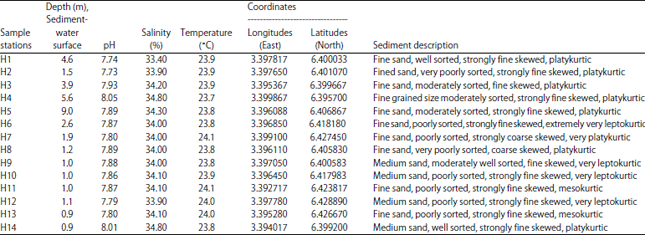 Image for - Factors Determining Benthic Foraminiferal Distribution in the Shallow Water Coastal Environments of Southwest Nigeria Sector of the Gulf of Guinea