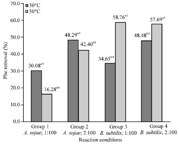 Image for - Effect of Enzyme Type, Enzyme Substrate Ratio and Temperature on Phenylalanine Removal from Milk