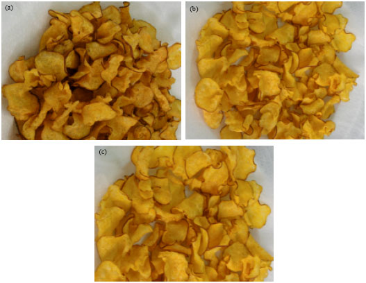 Image for - Effect of Pre-drying, Blanching and Citric Acid Treatments on the Quality of Fried Sweet Potato Chips