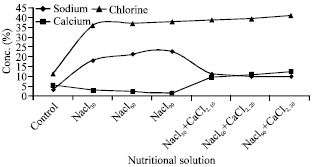 Image for - Effect of Calcium Nutrition on Reducing the Effects of Salinity on Tomato  Plant