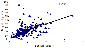 Image for - Uptake and Agronomic Efficiencies of Nitrogen, Phosphorus and Potassium  in Sesame (Sesamum indicum L.)