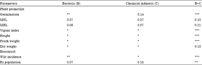 Image for - Effects of Chemical Inducers and Paenibacillus on Tomato Growth Promotion
and Control of Bacterial Wilt
