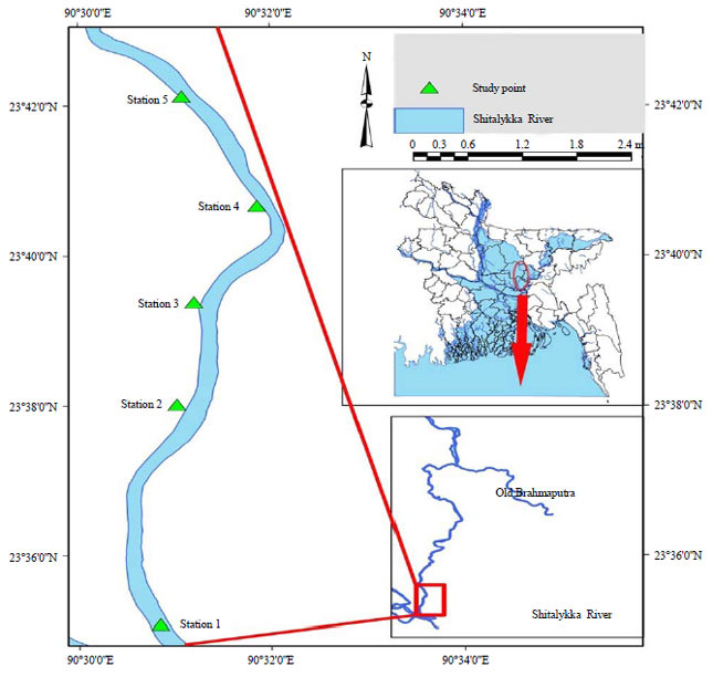 Image for - Effects of Environmental Condition on Spatial-temporal Changes of Fish Diversity and Morphology of Shitalakshya River