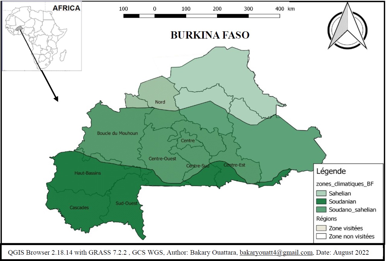 Image for - Analysis of Agro-Ecological Factors Related to the Prevalence and Diversity of Badnavirus in the Banana Production Areas of Burkina Faso