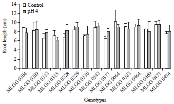 Image for - Tolerance of Fifteen Soybean Germplasm to Low pH Condition