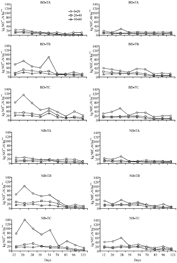 Image for - Effect of Wheat Stubble Burning and Tobacco Waste Application on Mineral Nitrogen Content of Soil at Different Depth