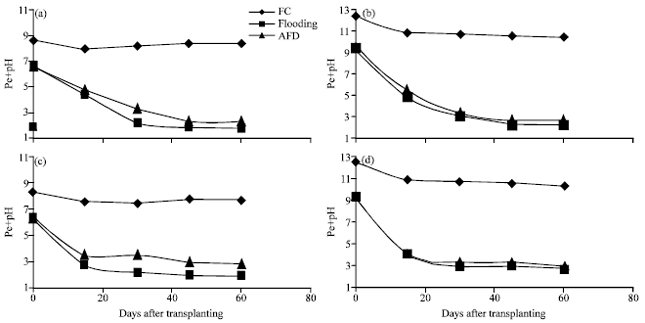 Image for - Effects of Liming and Soil Moisture Regimes on Time Changes of Soil pH, Redox Potential, Availability of Native Sulfur and Micronutrients to Rice (Oryza sativa L.) in Acid Soils