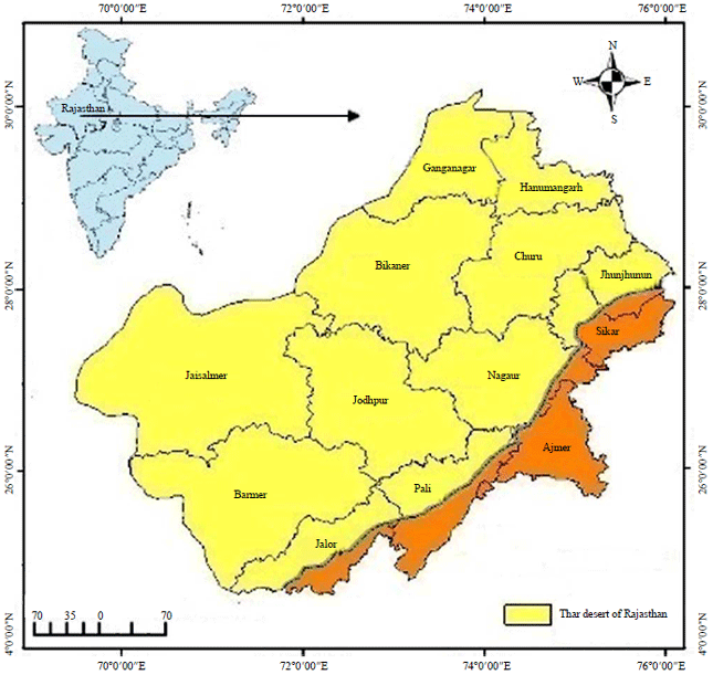 Image for - Habitat Suitability Analysis of Indian Desert Monitor (Varanus griseus koniecznyi Mertens, 1954) in Thar Desert of Rajasthan Using Geo-spatial Technology