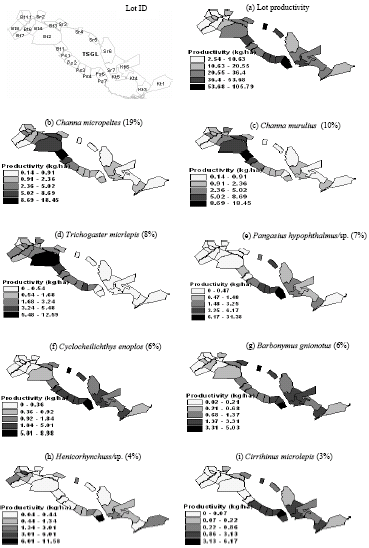 Image for - The Spatial Distribution of Fish Species Catches in Relation to Catchment and Habitat Features in the Floodplain Lot Fisheries of Tonle Sap Lake, Cambodia