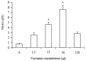 Image for - Immunomodulatory Effects of Curcumin on Nile Tilapia, Oreochromis niloticus and its Antimicrobial Properties against Vibrio alginolyticus