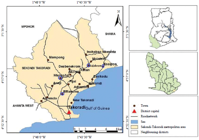 Image for - Heavy Metal Concentrations in Leachates and Crops Grown Around Waste Dumpsites in Sekondi-Takoradi in the Western Region of Ghana