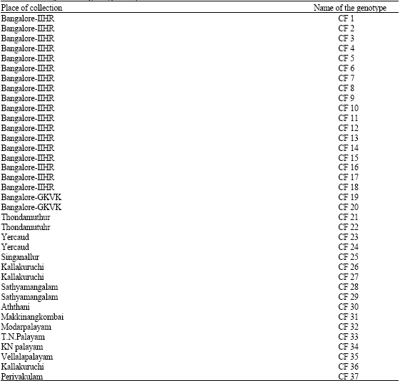 Image for - Evaluation of Coleus forskohlii Genotypes for Bio Chemical Characters