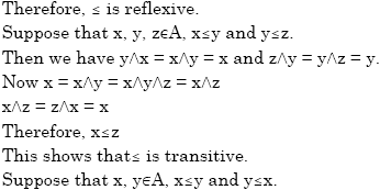 Image for - Pre A*-Algebra as a Semilattice