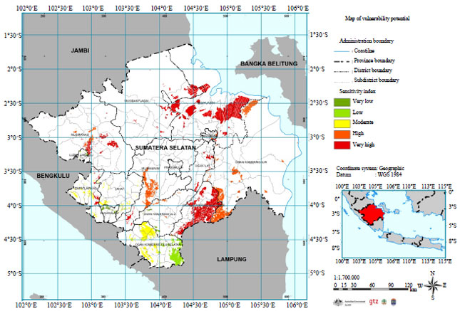 Image for - Vurnerability Assessment of Climate Change on Agriculture Sector in the South Sumatra Province, Indonesia