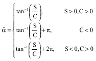 Image for - Asymptotic Properties of Parameters for Linear Circular Functional Relationship Model