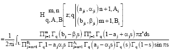Image for - Q-integral and Basic Analogue of I-function