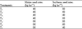 Image for - Maize and Soybean Intercropping under Various Levels of Soybean Seed Rates