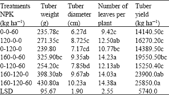 Image for - Effect of Different NPK Levels on the Growth and Yield of Kohlrabi (Brassicacaulorapa L.) at Northern Areas of Pakistan