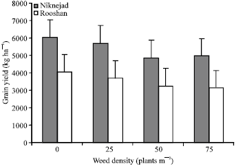 Image for - Using Plant Density to Increase Competition Ability in More and Less Competitive Wheat Cultivars with Wild Oat