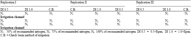 Image for - Response of Red Hot Pepper (Capsicum annum L.) to Water and Nitrogen under Drip and Check Basin Method of Irrigation