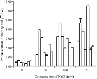Image for - NaCl Effects on Accumulation of Minerals (Na+, K+, Cl¯) and Proline in Triticum turgidum L.