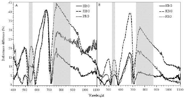 Image for - Spectral Reflectance Response of Three Turfgrasses to Leaf Dehydration
