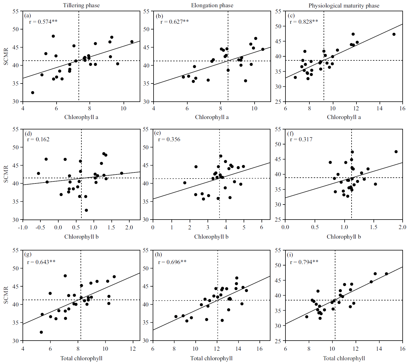 Correlation Between Rapid Measurement and Leaf Chlorophyll Content of ...
