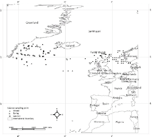 Image for - Lipid Composition of the Copepod Calanus finmarchicus (Gunnerus) from the Irminger Sea in the North Atlantic Ocean Changes with Season and Life Cycle Stages