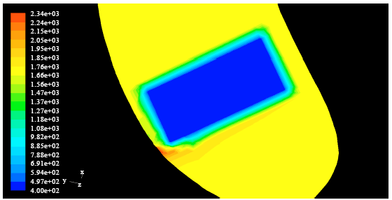 Image for - Analysis on Gas Turbine Blade Cooling by Compressed Air Channels using CFD Simulation