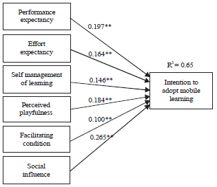 Image for - Determinants of Mobile Learning Adoption in Higher Education Setting