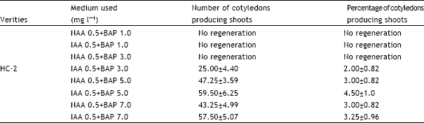 Image for - An Efficient Protocol for Plant Regeneration from the Cotyledons of Kenaf (Hibiscus cannabinus L.)