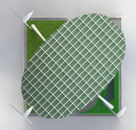 Image for - Design of Power Generating Leaf Shade Building