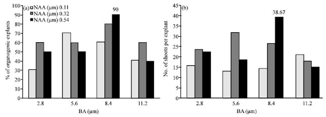 Image for - Regeneration of Solanum villosum Mill., via Direct Organogenesis in vitro: A Novel Study
