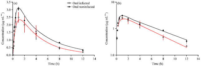 Image for - Bioavailability and Pharmacokinetics of Ampicillin in Chicken Infected with Eimeria tenella
