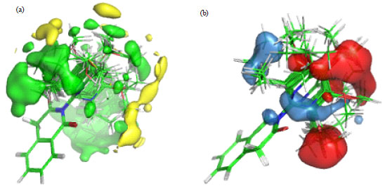 Image for - 3D-QSAR Studies, Molecular Dynamics Simulation and Free Energy Calculation of APN Inhibitors