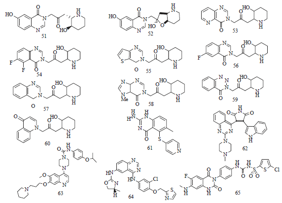 Image for - Quinazolinone Derivatives as a Potential Class of Compounds in Malaria Drug Discovery
