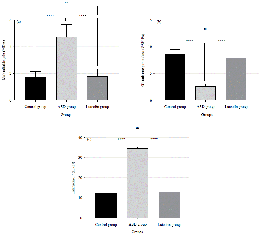 Protective Effects of Luteolin on a Rat Model of Autism: An Analysis of ...