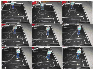 Image for - An Efficient Strategy of Penalty Kick and Goal Keep Based on Evolutionary Walking Gait for Biped Soccer Robot