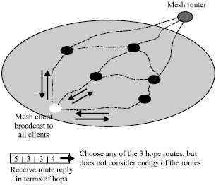 Image for - Hybrid Routing Protocol to Decrease Delay and to Extend Lifetime for Mesh Networks