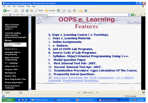 Image for - Object Oriented Analysis and Design of e-Learning System