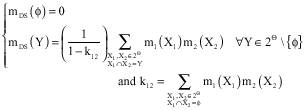 Image for - Neutrosophic Combination Rules Based on Dempster-Shafer Theory and  Dezert-Smarandache Theory