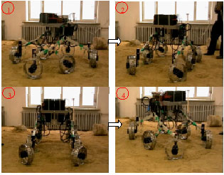 Image for - The Research on Control of Lunar Rover with Rocker Bogie Based on  Bus Network Driving