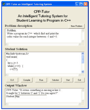 Image for - Developing an Intelligent Tutoring System For Students Learning To Program in C++