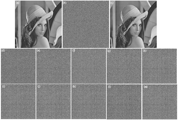 Image for - Shadow Size Reduction and Multiple Image Secret Sharing Based on Discrete Fractional Random Transform